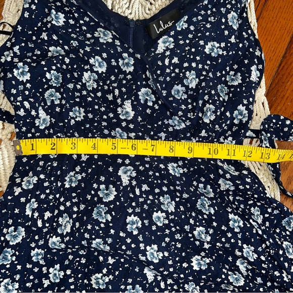 Lulu’s | Floral A line Dress - Picture 6 of 8